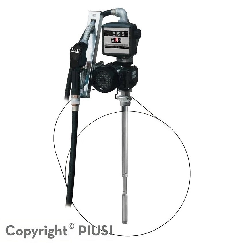Bộ phận đi kèm của máy bơm dầu đến từ thương hiệu Piusi của Italy.